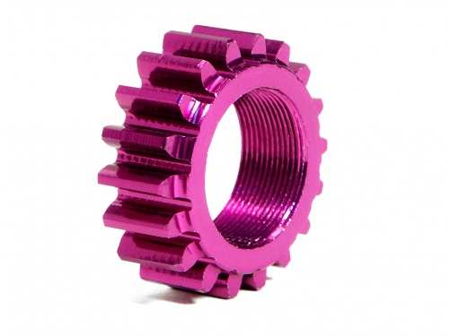 HPI 76978 - Alum Threaded inion Gear 18T x12mm 1M (Nitro-3 2-Speed)