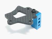 Square STV-70 - MY-Transponder Holder + Servo Stay (Tamiya TB-Evo4)