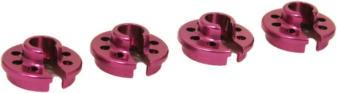 Square SQB-12EPK - Alum Damper Spring End Pink (Alex Barracuda)