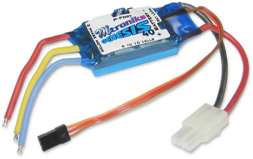 Mtroniks Genesis 40 - 40A Brushless ESC for Air 