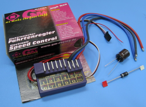 GM HE-3000S - Super Galaxy Programmable Team ESC