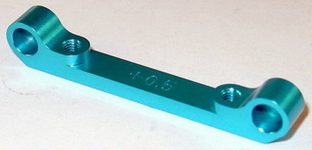 Jet Racing 415-46- Alum Pivot Block +0.5 degree (Tamiya 415)