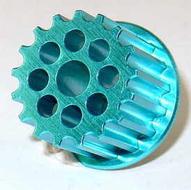 Jet Racing 415-71 - Alum Center Pulley 17T (Tamiya 415)
