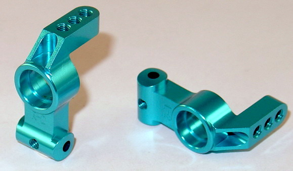 Jet Racing 415-10 - Alum Rear Hub 2-degree, 950 Ball Bearing (Tamiya 415)