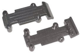 Jet Racing T16-91T - 7075 Rear Skid Plate Titanium (Traxxas 1-16 E-Revo, Slash)