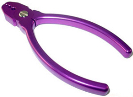 Jet Racing T-21P - Shock Shaft Pliers Purple