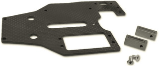 AR RS-20 - Graphite Upper Deck with Alum Servo Mount (Kyosho RS-200)
