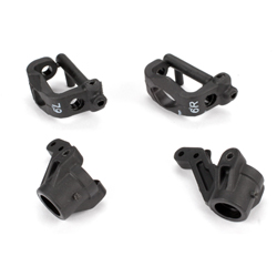 LOSA9763 - Front Spindles & Carriers 6-Deg, EA3 (all X-S)