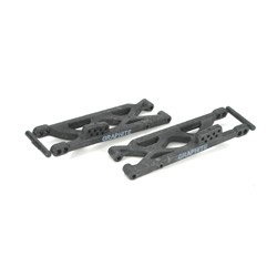 LOSA9815 - Rear Suspension Arms, Graphite (AD2)