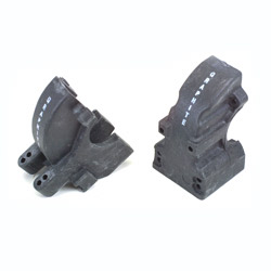 LOSA9896 - Graphite Fr & Rr Diff Covers (XXX-4)