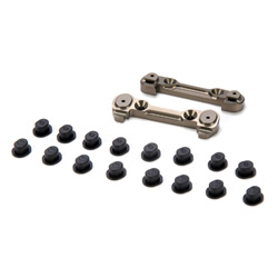 Losi LOSA1754 - Adjustable Front Hinge Pin Brace w/Inserts (8B/8T)