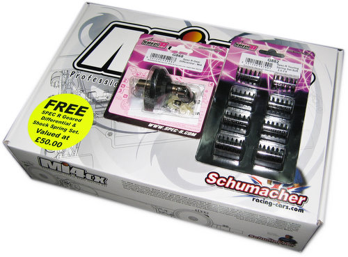 Schumacher K117 - Mi4-CX with Free Gear Differential & Shock Spring Set