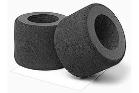 Tamiya 53129 - Rear 3645 HBR Soft Sponge Tires (F1)