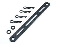 Square STC4-14R - Rear Carbon Body Mount Support (Asso. TC4)