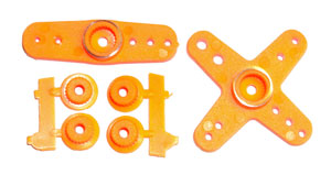 Q-World Q-301O - Super Servo Horn Orange