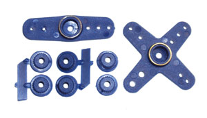 Q-World Q-301B - Super Servo Horn Blue