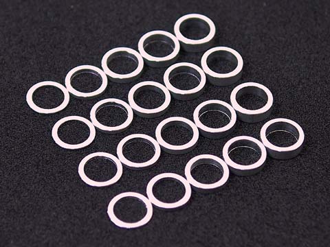 Kose K-1634 - 6x8mm Alum Spacer Set 