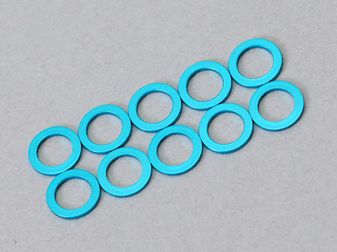 Kose K-1648 - 4x6x2.0mm Alum Spacer 10pcs