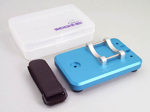 Kose K-9044 - Alum Motor Break-In Stand Blue