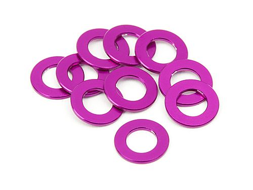 HPI Z813 - Alum Washer 3x6x0.5mm Purple 10pcs. 