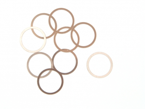 HPI Z891 - Copper Washer 10x12x0.1mm 10pcs (MT2)