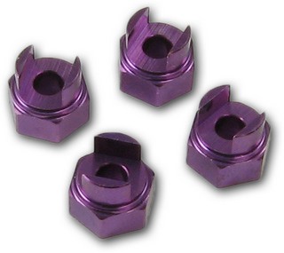 Tobee Craft 43170 - Alum Hex Wheel Hub (Hot Bodies Mini-Zilla)
