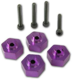 Tobee Craft 43180 - Tamiya Conversion Alum Hex Wheel Hub (Hot Bodies Mini-Zilla)