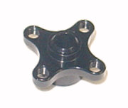 Jet Racing FF-85BK - 7075 Spur Gear Adaptor (Tamiya FF03)