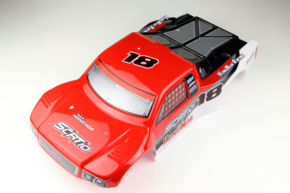 Hong Nor SC-14A-Red -  SC Body, Painted Red (SCRT10-E)