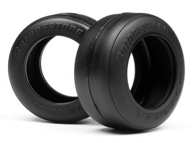 HPI 102906 - Bridgestone High Grip Slick Tire, S, Front (Foumula Ten)