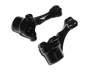Jet Racing TA-06BK - 7075 Front Knuckle Arm (TA05 Ver 2 , FF03) 