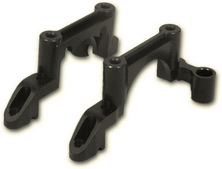 Jet Racing TA-10BK - 7075 Lower Bulkhead, Front / Rear (TA05 Ver 2) 