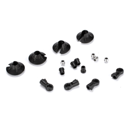 Losi LOSA5434 - 15mm Shock Ends,Cups,Bushing (8B,8T)