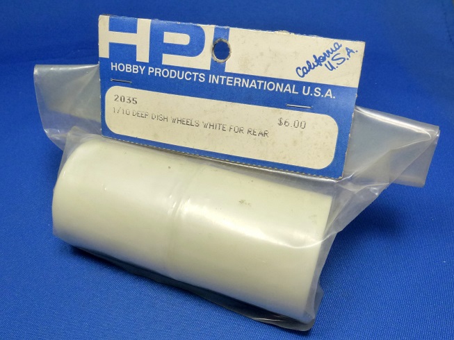 HPI 2035 - Deep Dish Wheel White (Pro-10 Rear)