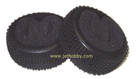 Hong Nor BT-115 - Small Square Pin Buggy Tire (1/8 Buggy)