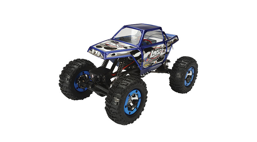 Losi LOSB0222T2 - 1/18 Mini-Rock Crawler RTR, Blue