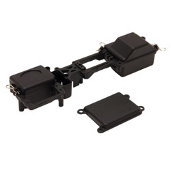 LOSA4421 - Radio Tray & Mounts (8B 2.0)