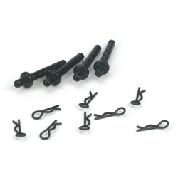 Losi LOSB0912 - Body Post Set (4) (MLST/2, MRAM)