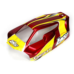 LOSB1336 - Painted Body Set, Metalic Red (Mini 8IGHT)