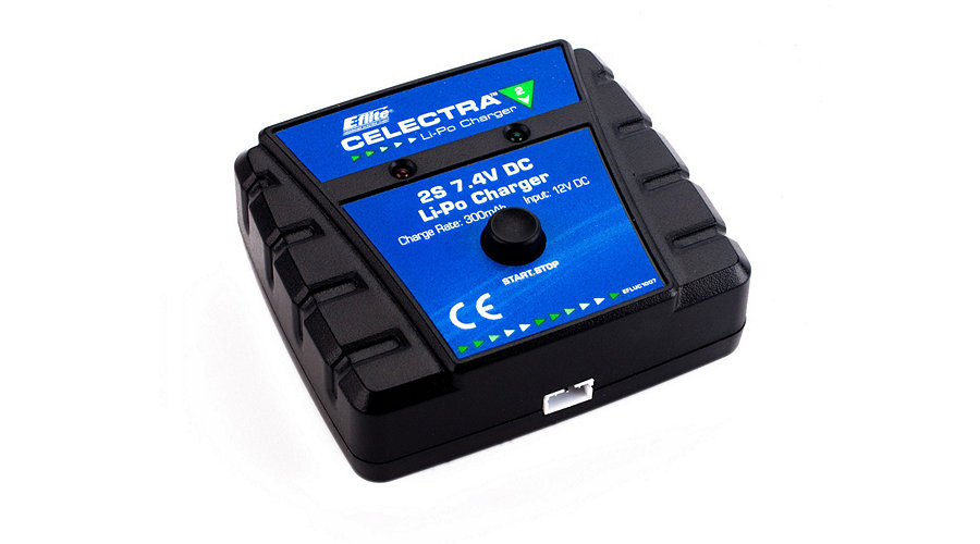 E-Flite EFLUC1007 - Celectra 2S 7.4V DC Li-Po Charger (power supply required)