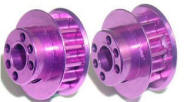Jet Racing PU-13P - 7075 Pulley 13T Purple (for 4mm Shaft)