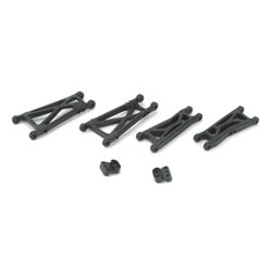 LOSB1024 - Front/Rear Suspension Arm Set (Mini-T)