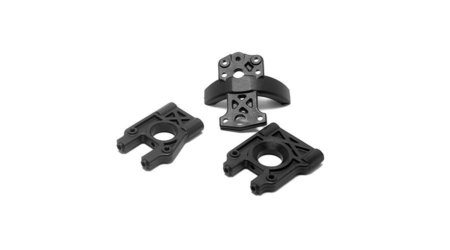 LOSA4420 - Center Differential Mount & Brace Set (8B 2.0)
