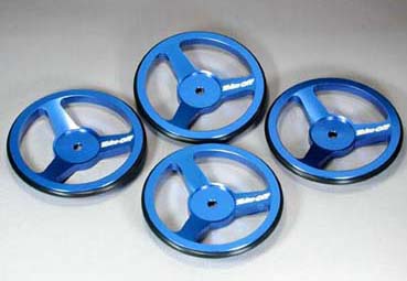 Take Off TO342B - Setting Wheel 0mm Offset, Blue, 4pcs 
