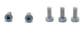 Square CSL-312 - Stainless Steel Thin Cap Screw Hex Socket 5pcs M3x12
