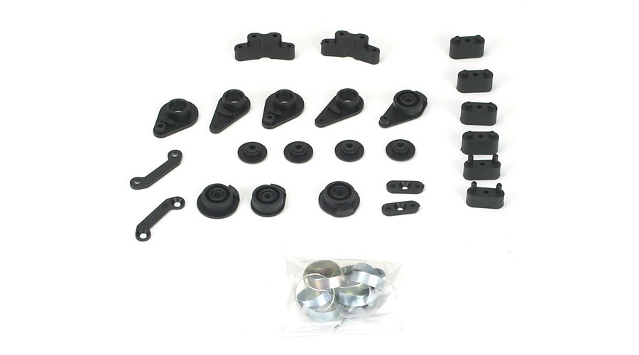 LOSB4250 - Servo Saver & Mount Set (LST, LST2, AFT, MGB)