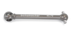 Schumacher U3841 - Driveshaft; Alloy Bone Front 1pc (Mi5, Mi4CX)
