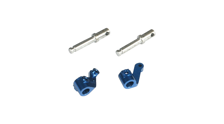 LOSB1533 - Front Spindle Set, Aluminum (Micro-T, B, DT)