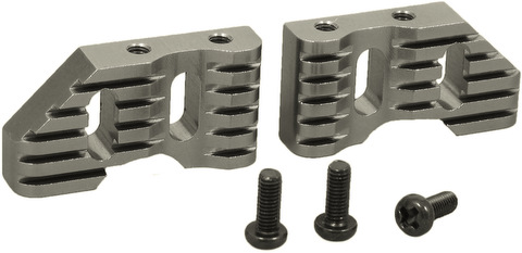 Square SGG-8T - Alum Heatsink Engine Mount Titanium (1-10 GP Car)