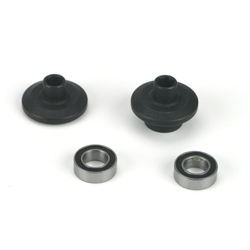 LOSB1128 - Ball Diff Halves w/Bearings (Mini-T)